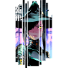 Geometric Halloween Witch