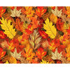 autumn leaves allover pattern