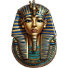 tutankhamun king Pharaonic digital graphic