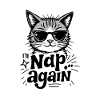CAT NAP AGAIN
