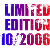 18e anniversaire Edition limitée 10/2006