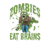 Zombie Zombie-Jäger Zombieapokalypse Geschenk