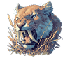 Saber-Toothed Tiger Sabertooth Tiger