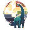 Brachiosaurus 4 Years 4th Birthday Gift