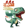 T-Rex Tyrannosaurus 5 ans 5e anniversaire