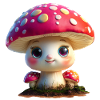cute toadstool