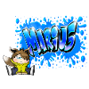 MARIUS GRAFFITI NAME PRINT