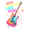 Fille avec guitare