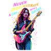 Mädchen mit Gitarre