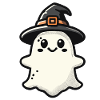 Funny Witch Ghost Spooky Party