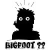 Bigfoot?? Minimal Sasquatch Illustration