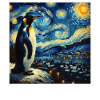 Penguin Starry Night