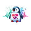Penguin Heartline