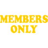 members only