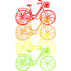 Bicyclettes couleurs