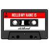 Cassette rétro - Mixtape d’enfance