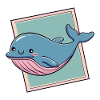 Whale marine life