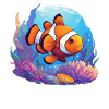 Clownfish Clownfische Clownfisch