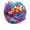 Clownfish Clownfische Clownfisch