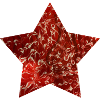 Star - hand-painted by Martina Eßer