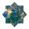 Star - hand-painted by Martina Eßer