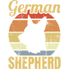 Retro German Shepherd
