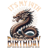 Dragon 14th Birthday Dragon