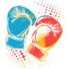 Boxhandschuhe Grafik