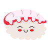 sushi, sushi fan, wasabi