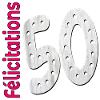 Félicitations 50ème anniversaire