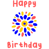 BIRTHDAY. HAPPY BIRTHDAY. HAPPY BIRTHDAY.