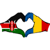 Kenya Romania Hands Heart Shape
