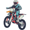 Dirt Bike Biker