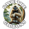 Crested gibbon