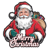 Santa Claus – Merry Christmas Illustration