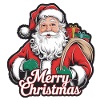 Santa Claus – Merry Christmas Illustration