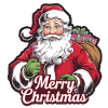 Santa Claus – Merry Christmas Illustration