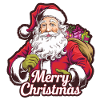 Santa Claus – Merry Christmas Illustration
