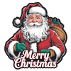 Santa Claus – Merry Christmas Illustration