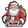 Santa Claus – Merry Christmas Illustration