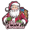 Santa Claus – Merry Christmas Illustration