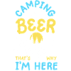Camping und Bier Camper
