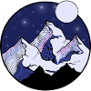 GÓRSKIE SZCZYTY- NOC W GÓRACH- GRAFIKA GÓR