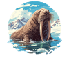 Walrus Walrosse Walross