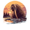 Walrus Walrosse Walross