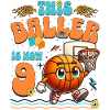 Basketball 9th Birthday Children's Birthday