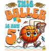 Basketball 5th Birthday Children's Birthday