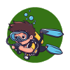 Diver Scuba Diving