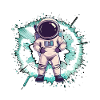 Astronaut Spaceman Spaceship