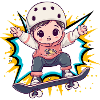 Skate Skateboard SkSk8er